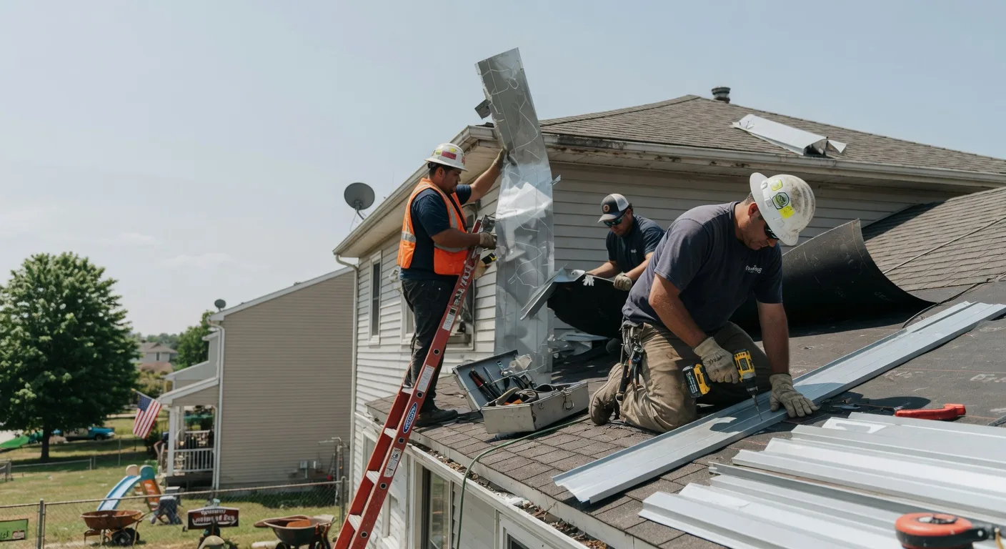 Metal Roof Repair in Little Deer Isle, ME
